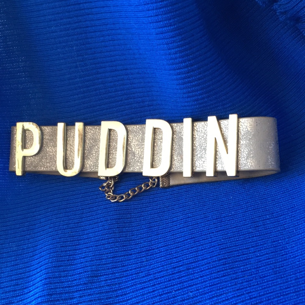 FINAL MARKDOWN Ladies’ Harley Quinn Puddin Choker Necklace Adjustable Letters